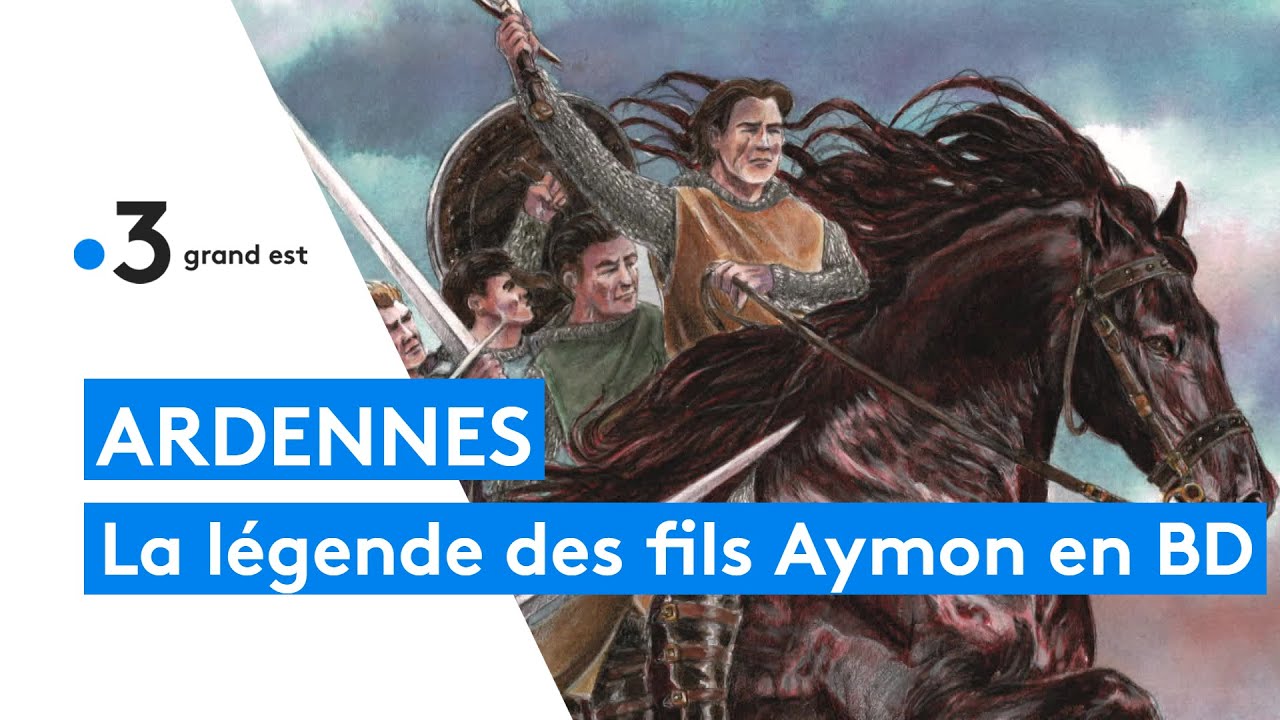 Ardennes : la légende des quatre fils Aymon racontée en BD par Yann Lovato