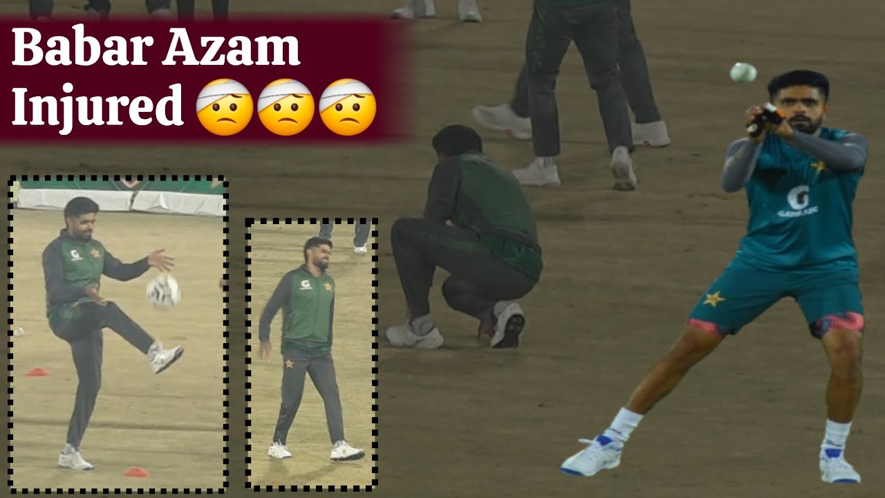 Babar Azam's Injury: A Tactical Nightmare for Pakistan? | Football Practice | WAHJOC Sports 