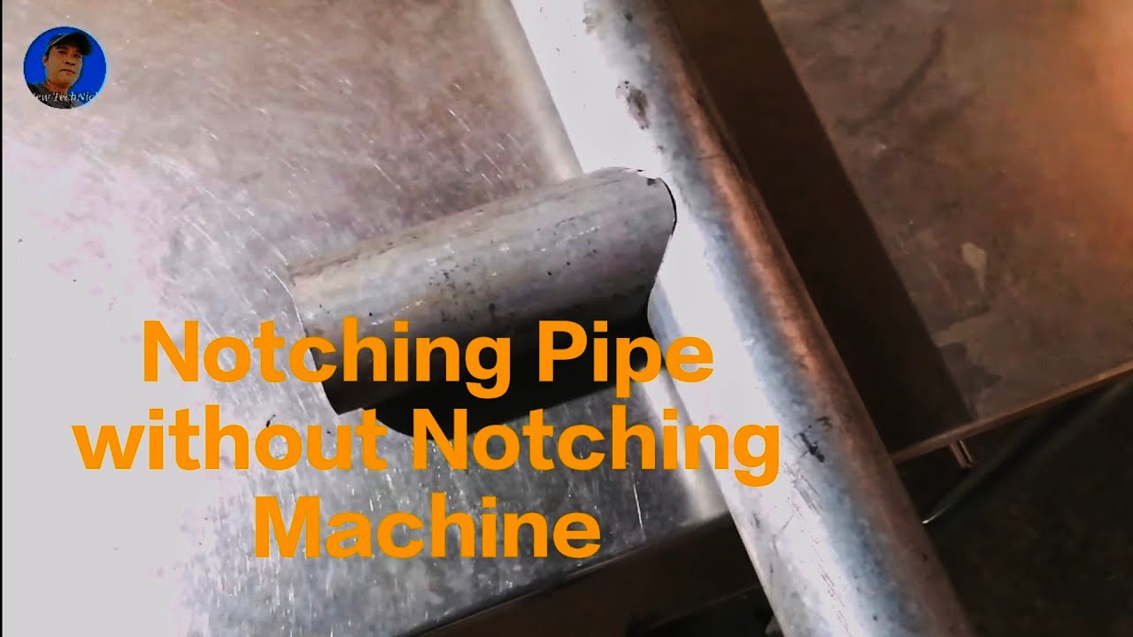 Paano Gumawa ng Patern para sa pag Notching ng Pipe