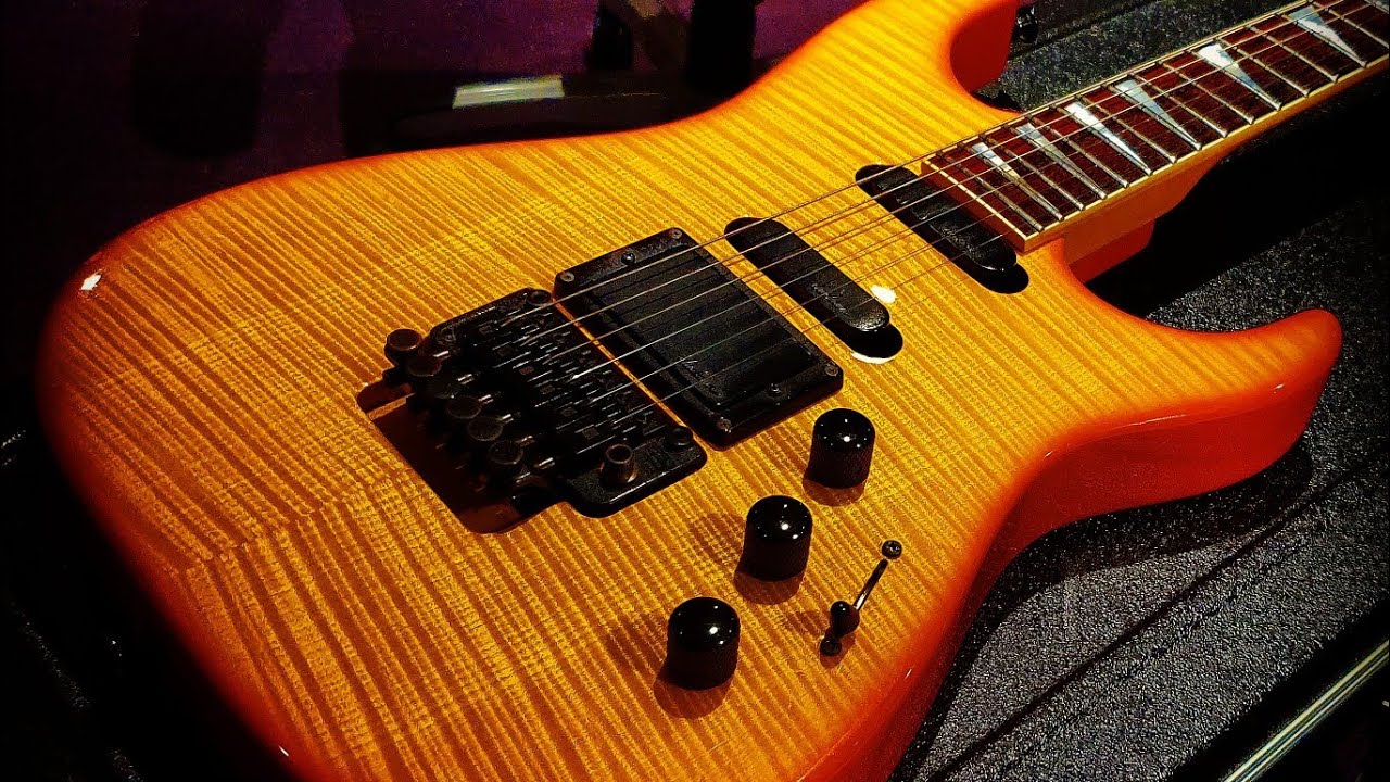 Видеообзор японской гитары Charvel 475 Deluxe Exotic Flame Top MIJ — настоящий зверь!