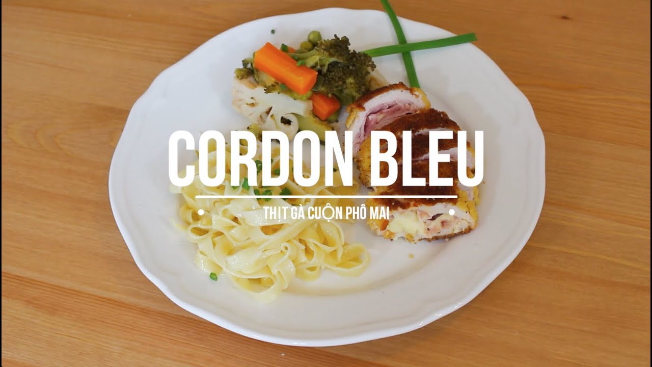 Cách làm gà cuộn phô mai - CORDON BLEU ♡Truc's hobbies♡
