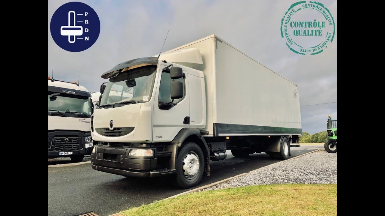 SODEXIM : Camion fourgon - Renault Midlum 270 Dxi (VS 2385)