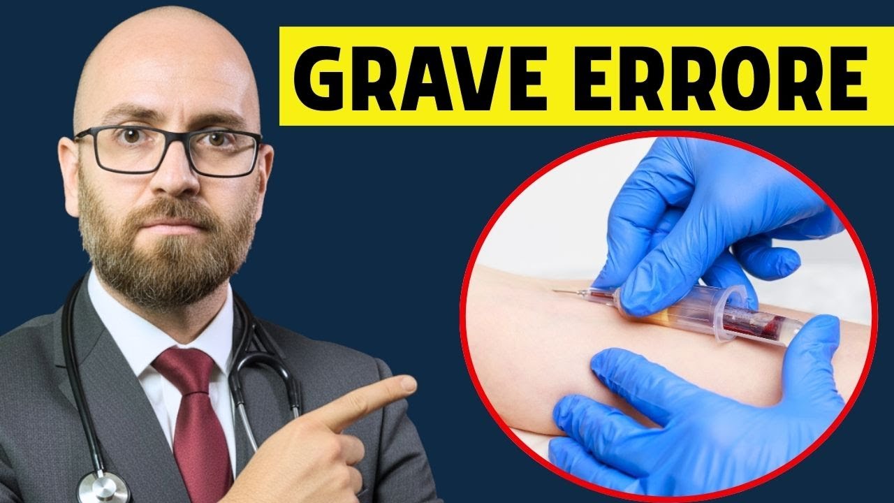 10 errori comuni prima degli esami del sangue che possono influenzare i risultati