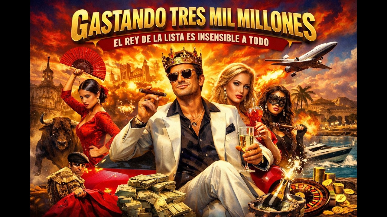 Gastando tres mil millones, el rey de la lista es insensible a todo