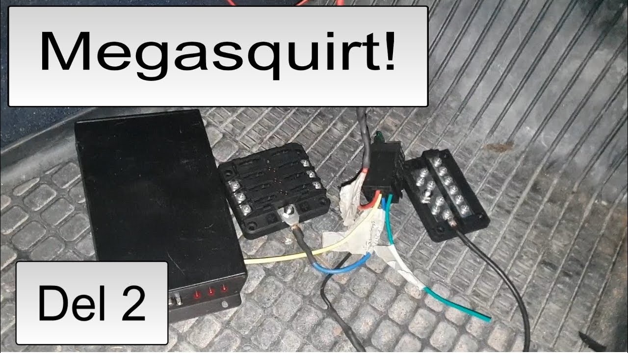 Koppla Megasquirt i din Volvo! Del2 vattentemp, huvudrelä