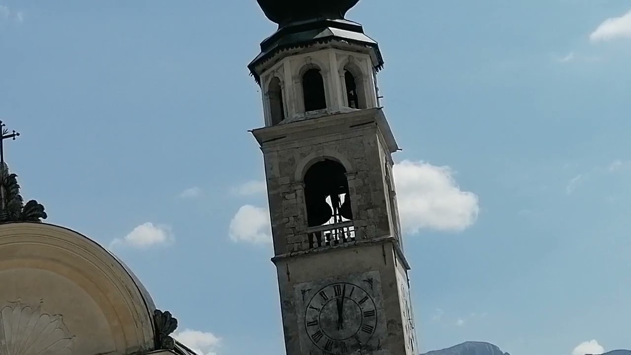 Campane a festa della Pieve di Canale D'Agordo