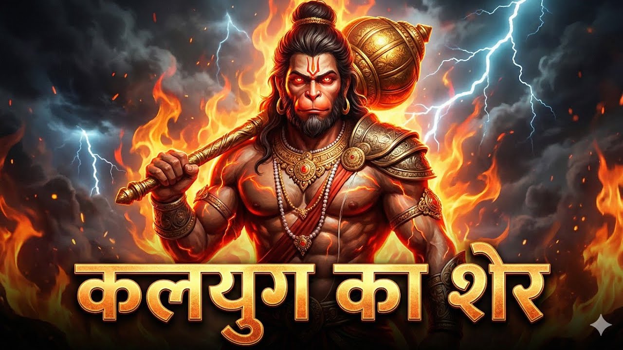 कलयुग का सबसे बड़ा रक्षक – वीर हनुमान 🕉️