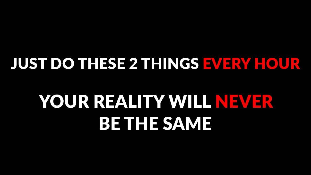 How To Consciously Create Your Reality (Easy 2 Step Method)