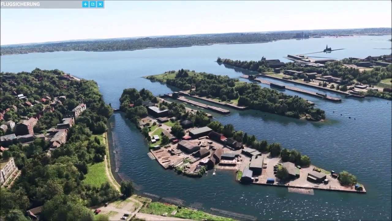 MSFS2020 Rundflug über Kiel