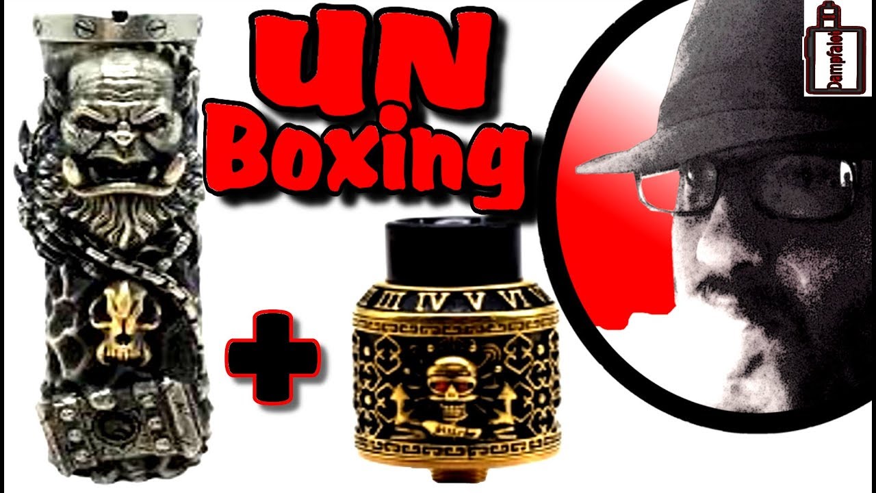 Fumytech Orgrim and Riscle Pirate king rda UNBOXING TEASER