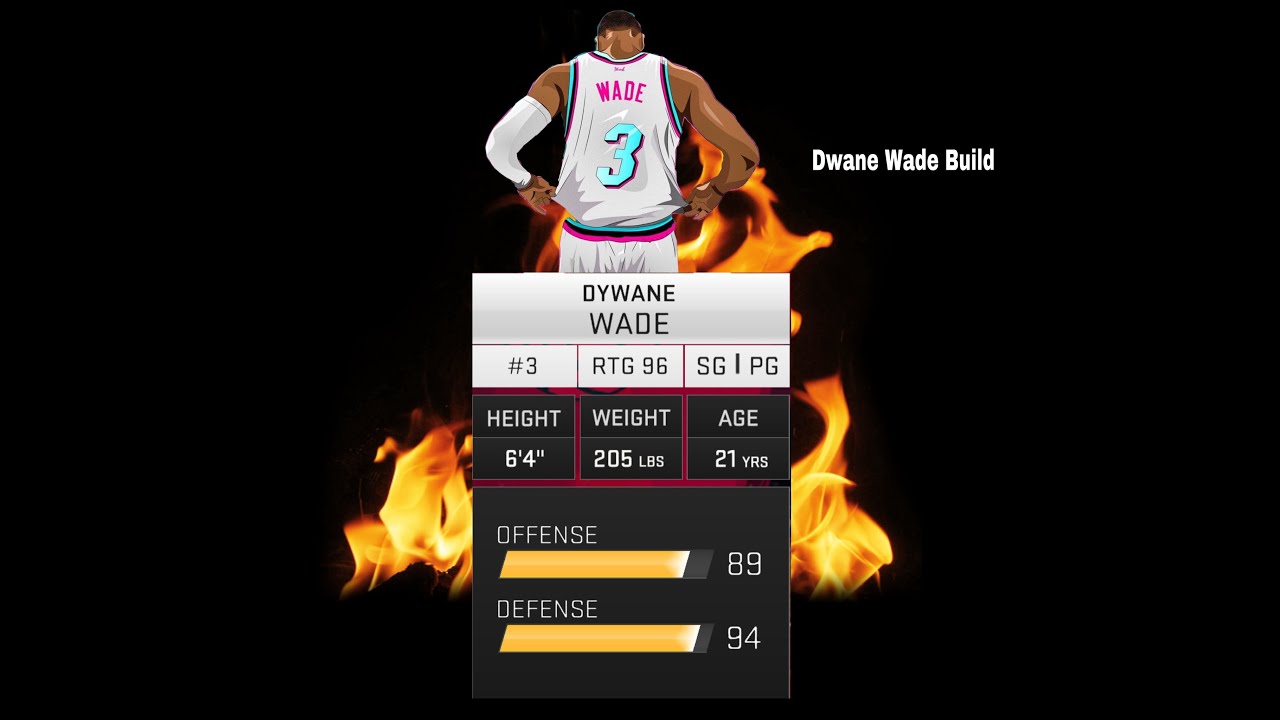 Dywane Wade build nba2k20 mobile