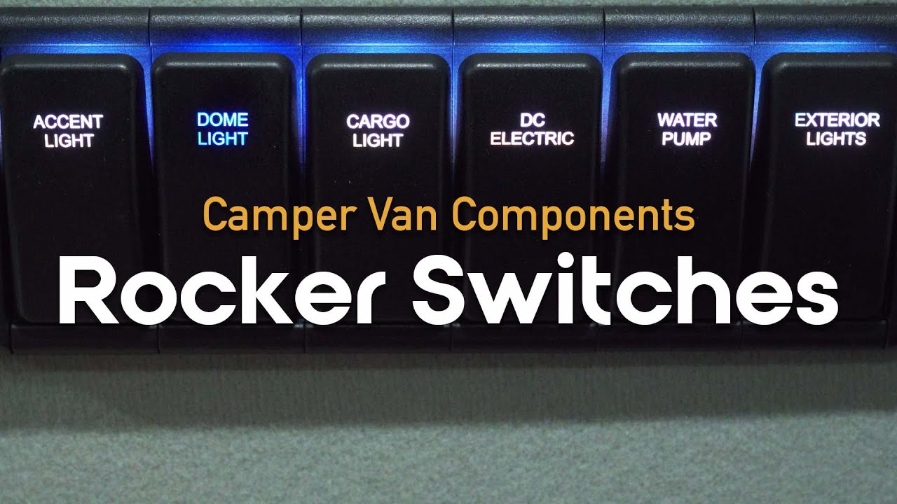 Camper Van Components| Rocker Switches