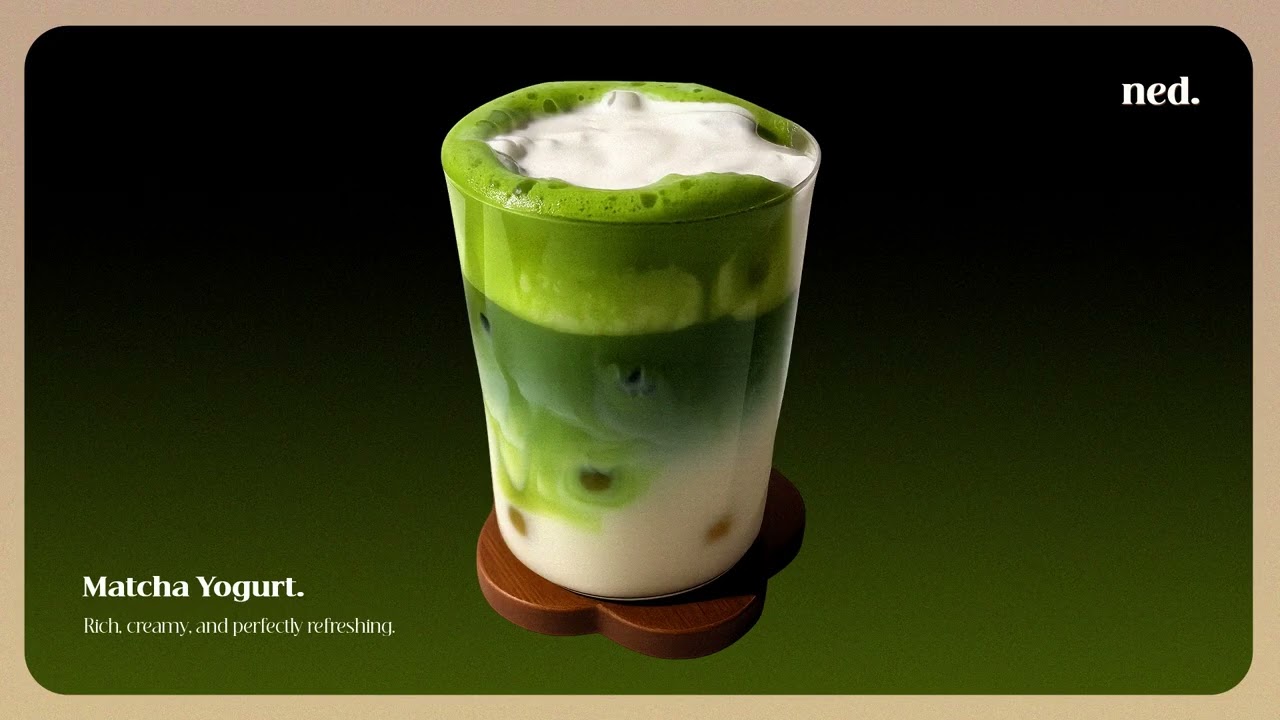 matcha yogurt.