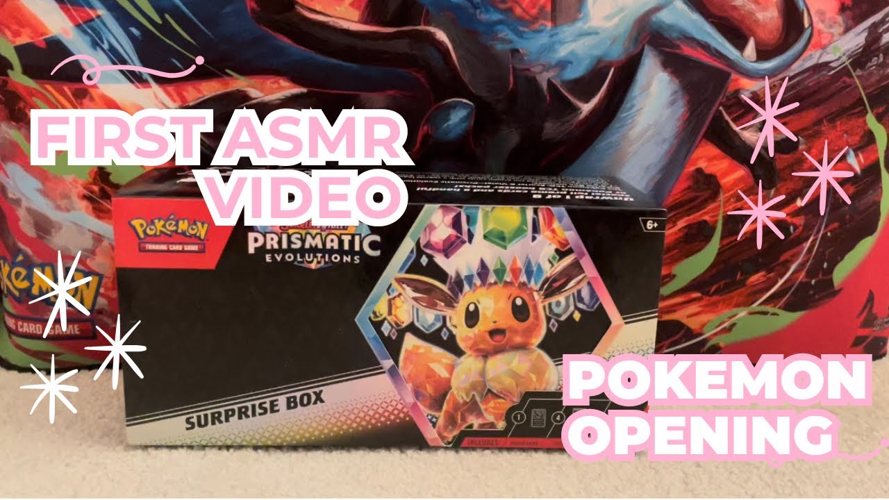 My First ASMR Video: Opening Pokémon and Whisper Ramble