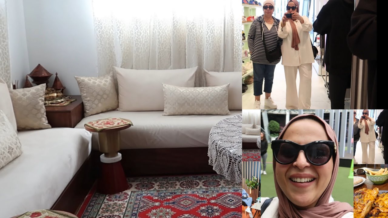 اليوم غتشوفو حماتي 🤗 نهار غزال انا وياها جولة في صالون حماتي الجديد بنوزيلندا كيجاكم