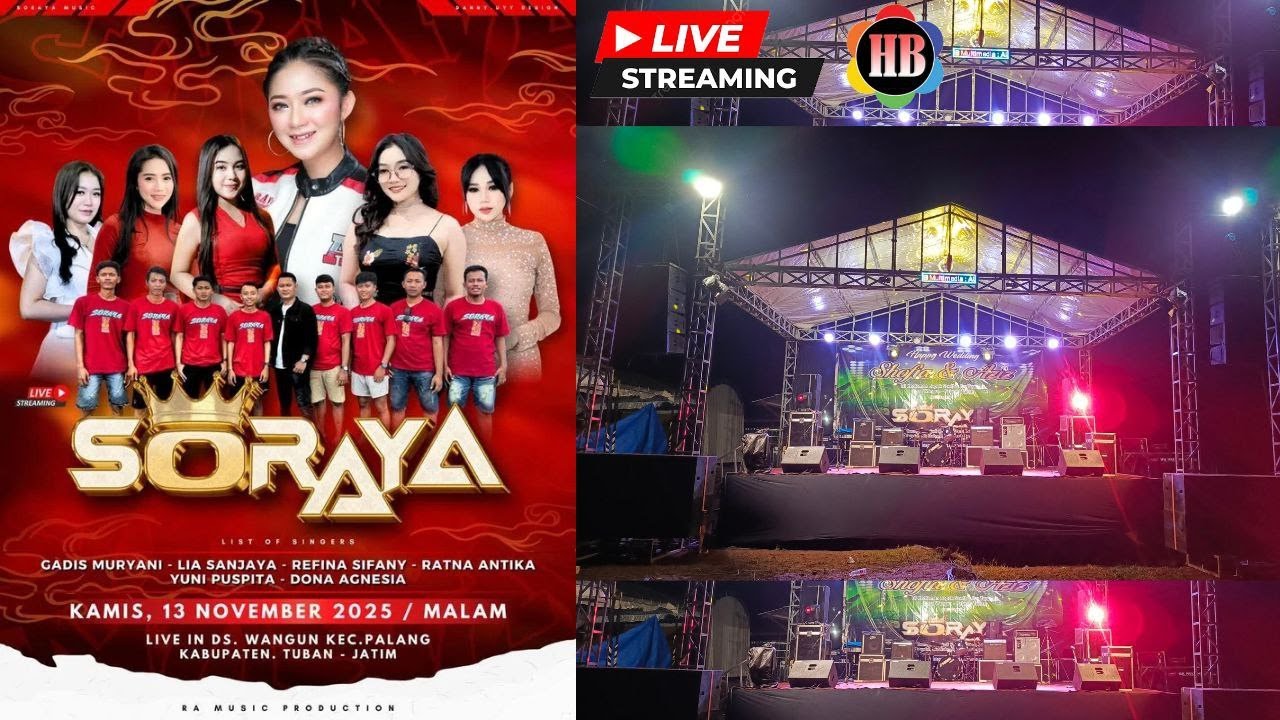 LIVE SORAYA MUSIC 