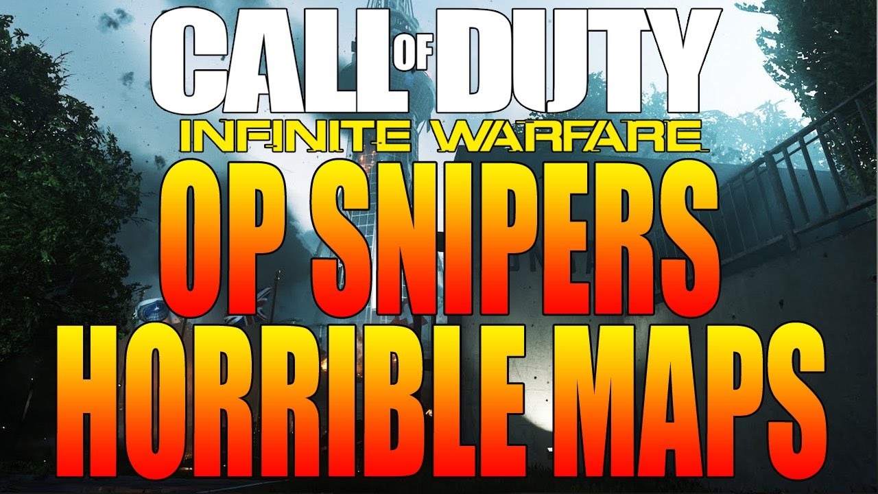 INFINITE WARFARE GAMEPLAY BETA RANT! HORRIBLE MAPS & OVERPOWERED SNIPERS!