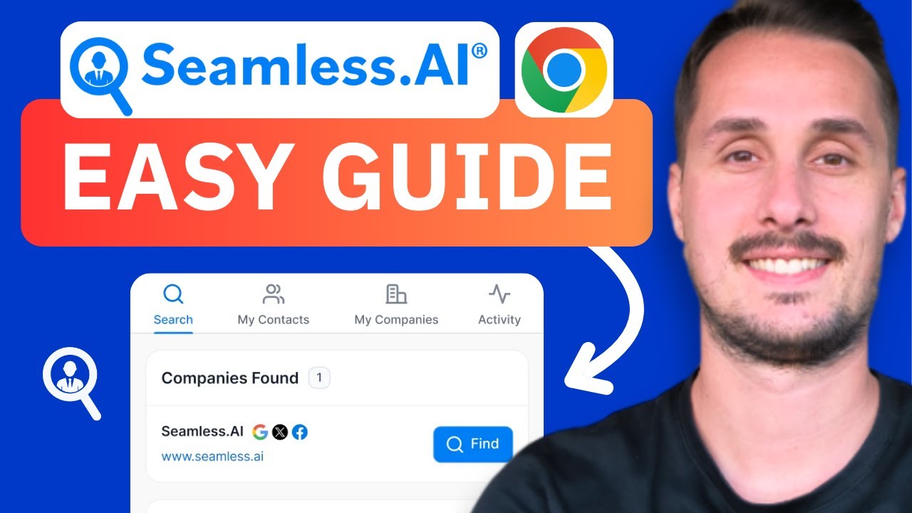 Seamless.ai Chrome Extension Tutorial - How to Find B2B Leads