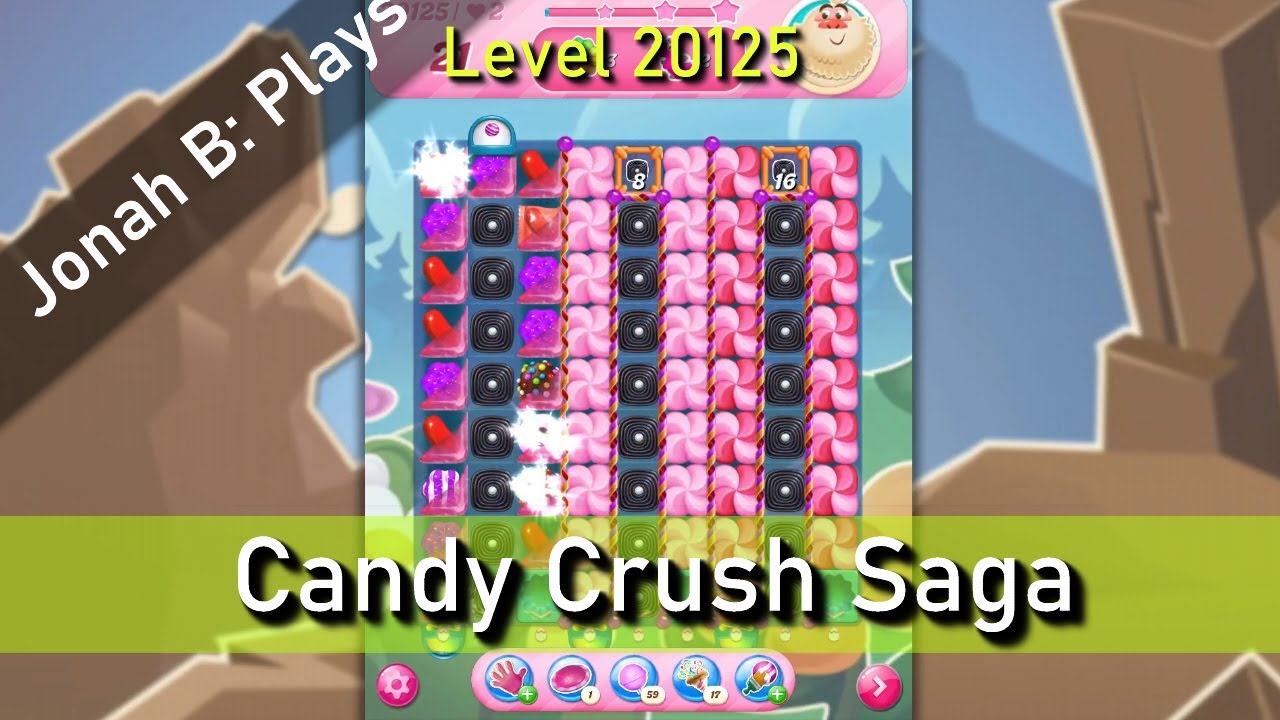 Candy Crush Saga Level 20125