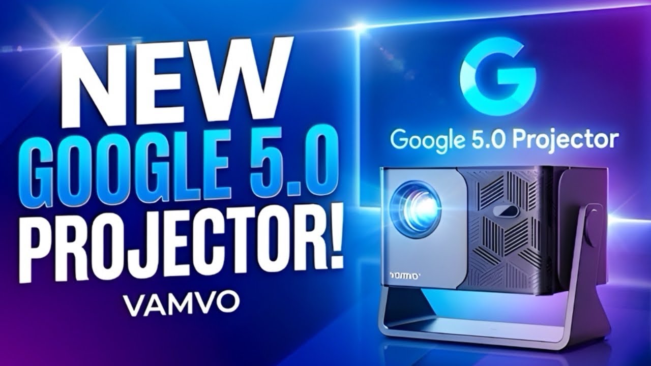 Этот проектор VAMVO Y2 Google TV может заменить ваш Smart TV.