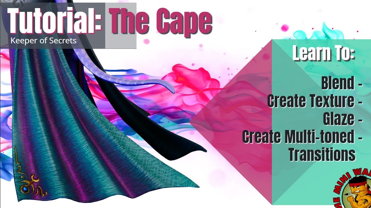 Painting Texture on Capes & Cloth: Demoed on the Keeper of Secrets