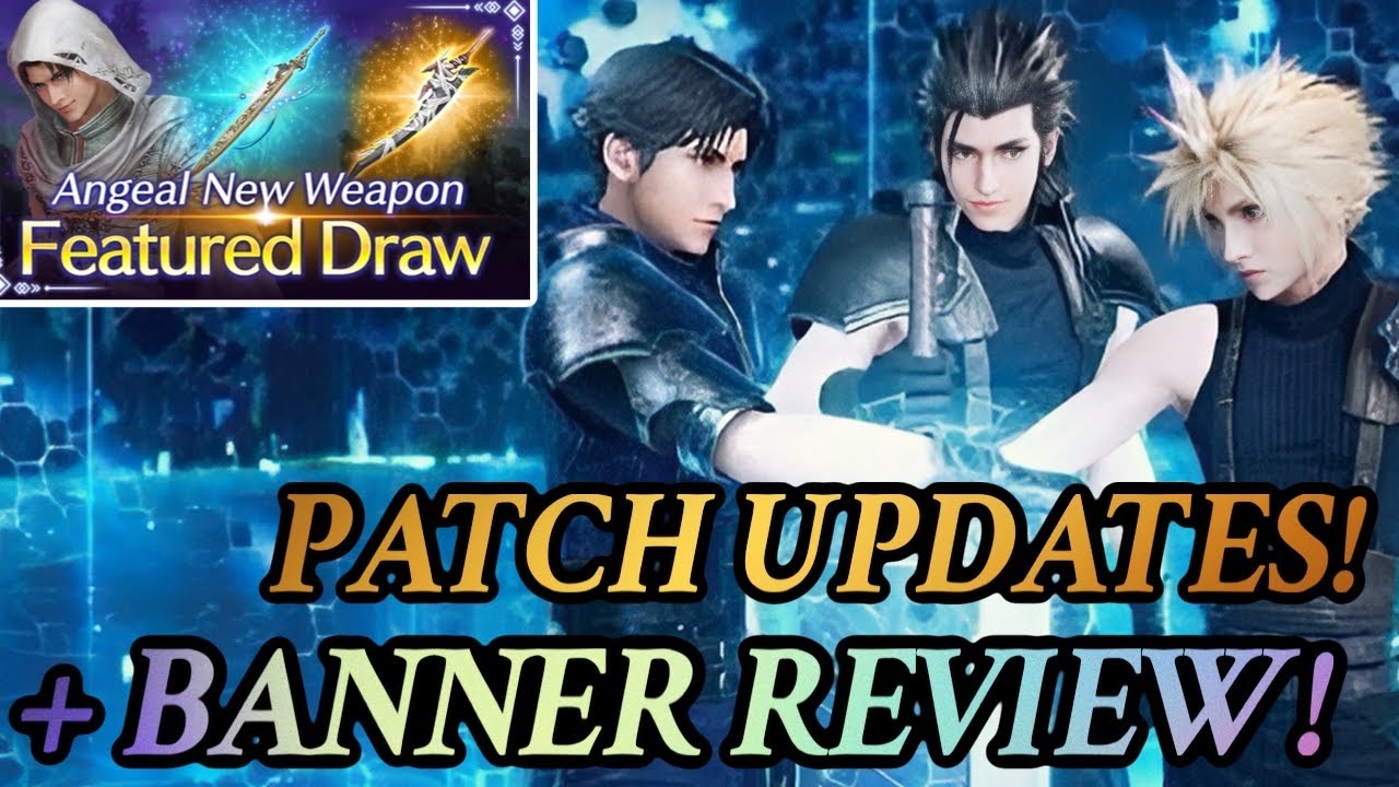 { FF7: Ever Crisis } Patch Updates! Angeal New Featured Draw + GW16 & FF13 Collab on the Horizon!!