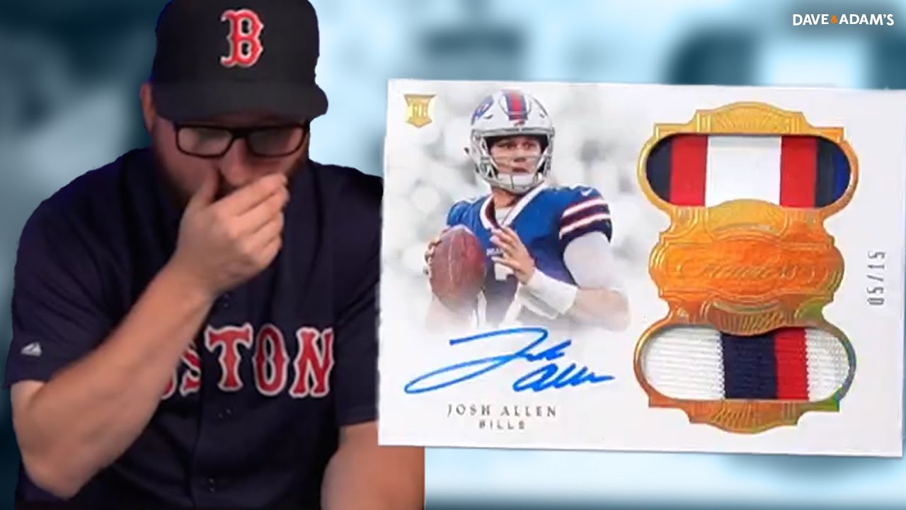 WILD JOSH ALLEN RPA PULLED! 😳 | Dave & Adam's Top 10 Cards of the Week