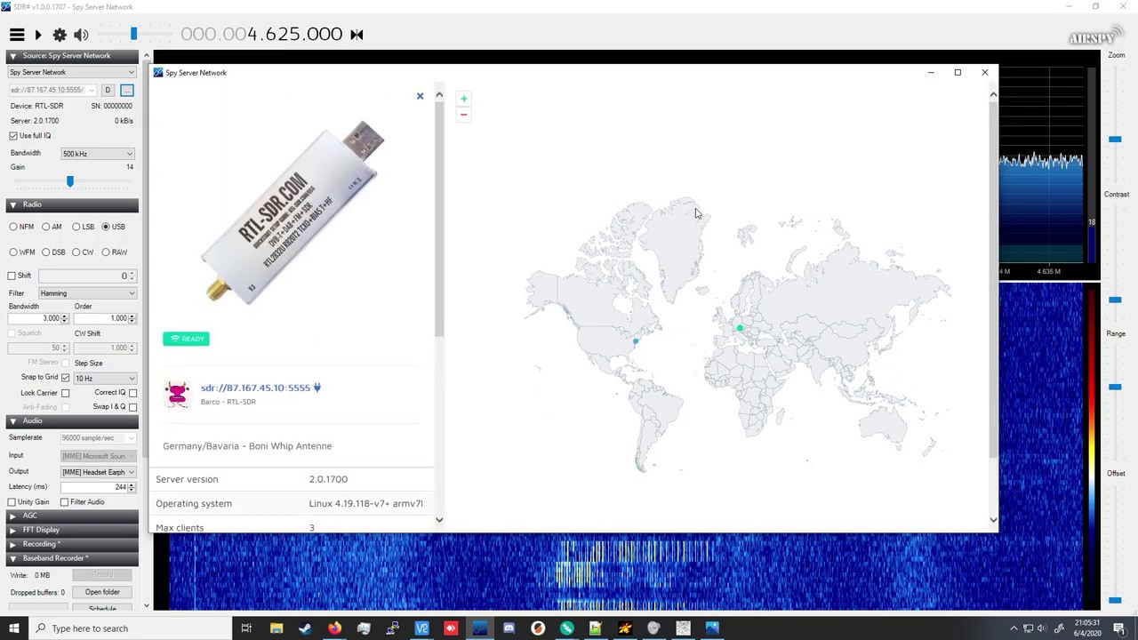 Spyserver & Russian Military Shortwave: 