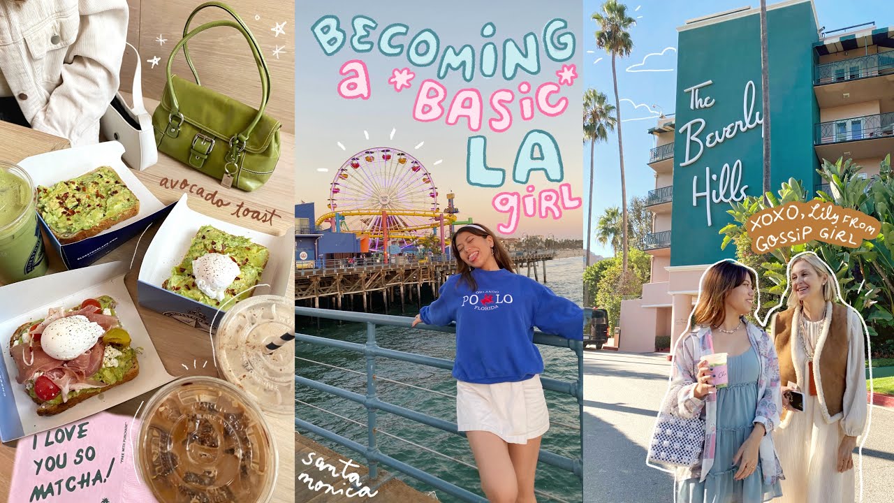 BEING A *BASIC* LA GIRL… meeting celebs, shopping at beverly, santa monica + more!