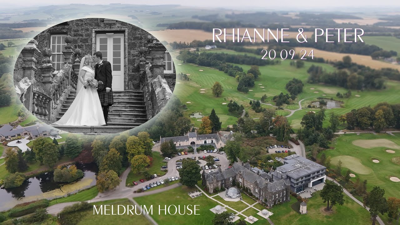 Rhianne & Peter McEwan Wedding  Highlights   Meldrum House