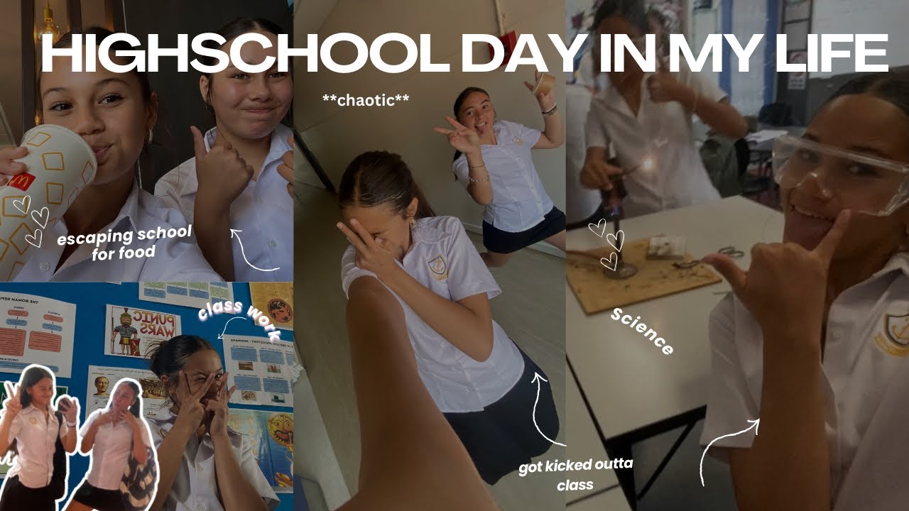 SCHOOL DAY IN MY LIFE | * very chaotic * 