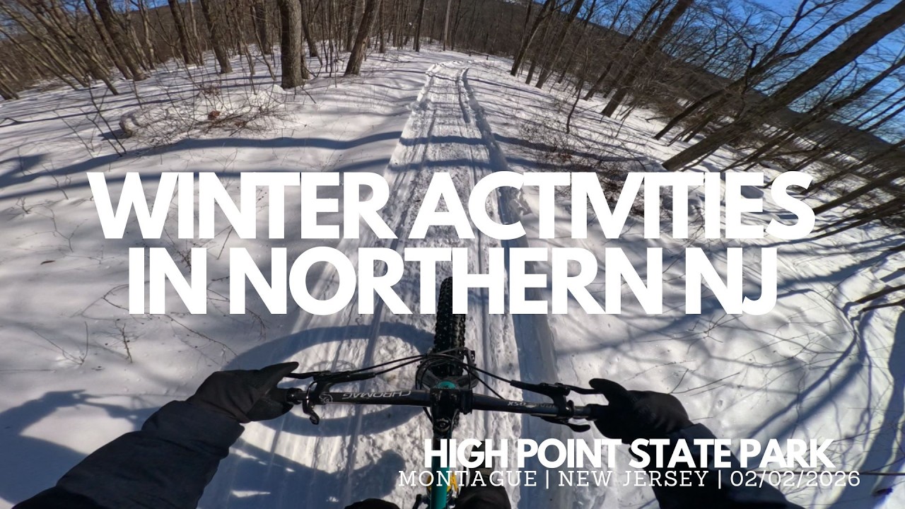 Winter Activities in Northern NJ | High Point State Park | Fat Biking New Jersey