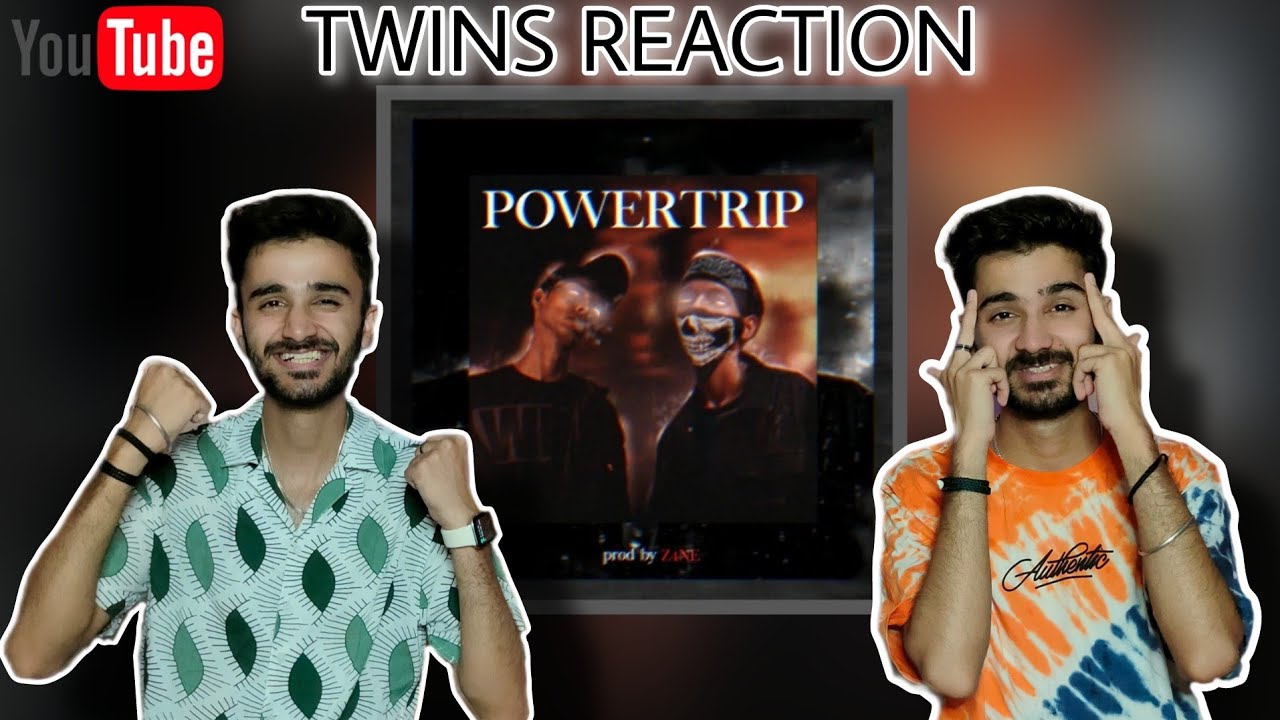 Twins react to POWERTRIP | Savage | Talha Anjum | IVreacts |