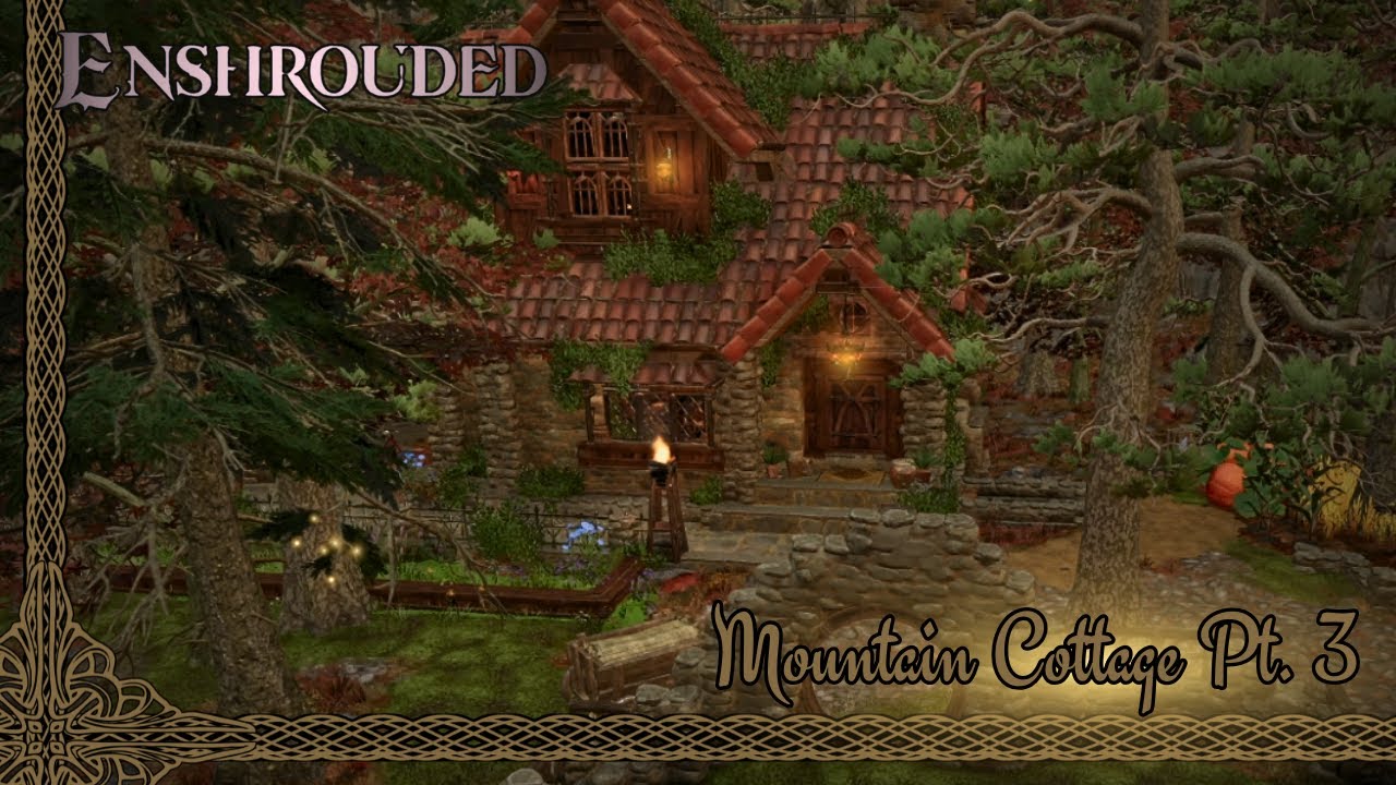 Mountain Cottage Pt. 3 (Внешний вид) #enshrouded