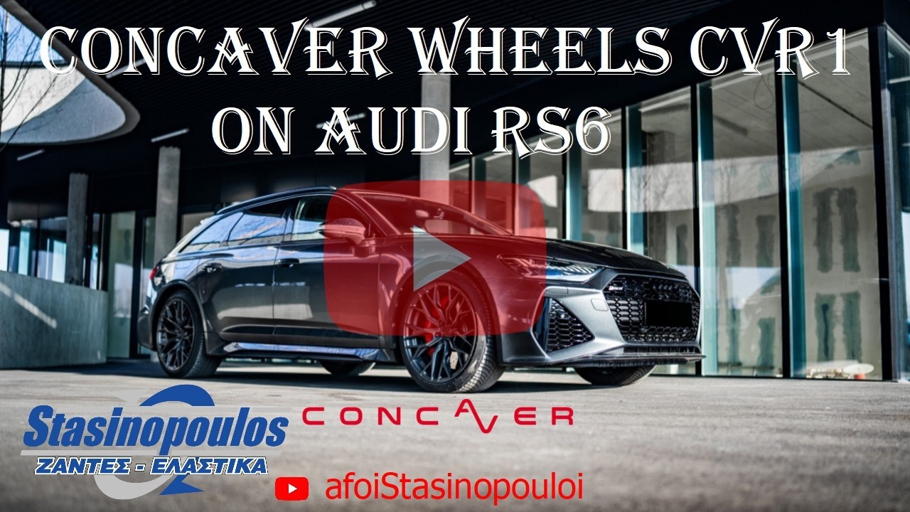 CONCAVER WHEELS CVR1 ON AUDI RS6 21''