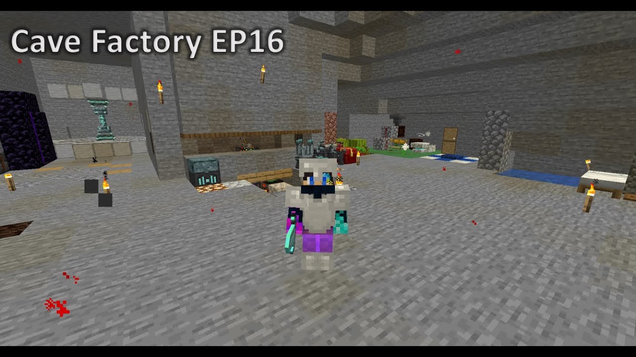 Minecraft Cave Factory EP16: Edge of the Hidden Realm & Terrasteel