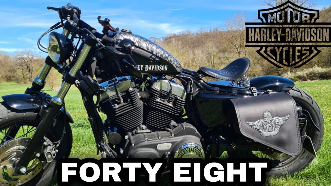 harley-davidson Sportser forty eight 1200 ( Je vous la présente enfin !!! )