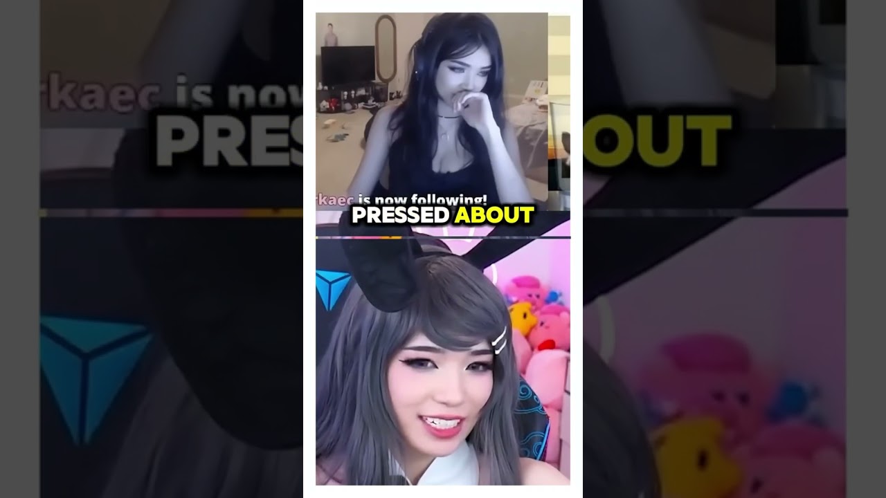 Emiru Watches Old Clip Of Herself Raging #emiru #shorts #twitchclips