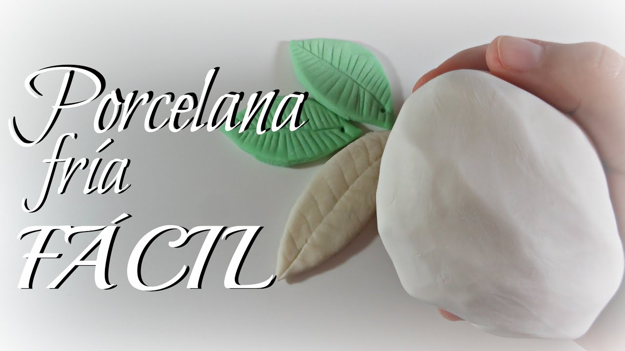 Cómo hacer porcelana fría FÁCIL Y ECONÓMICA | Mundo@Party