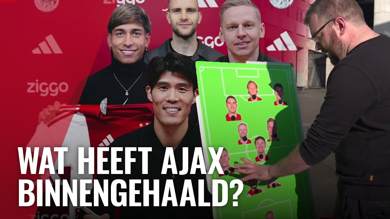 Dit zijn de nieuwe Ajaxspelers: 