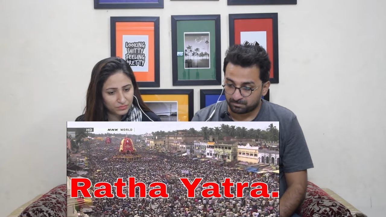 Pakistani Reacts to Ratha Yatra -- The Chariot Festival at Jagannath Puri, Orissa, India.