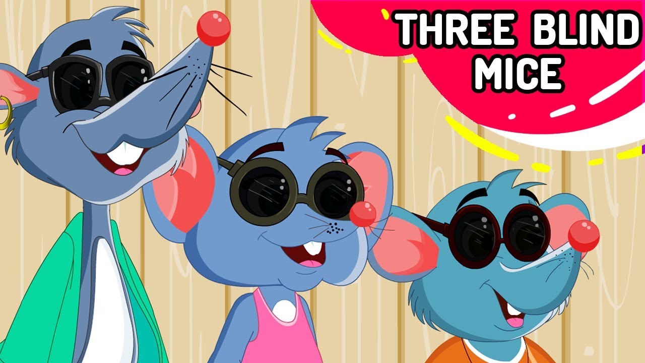 Three Blind Mice | More English Nursery Rhymes And Kids Songs By Baby Hazel
