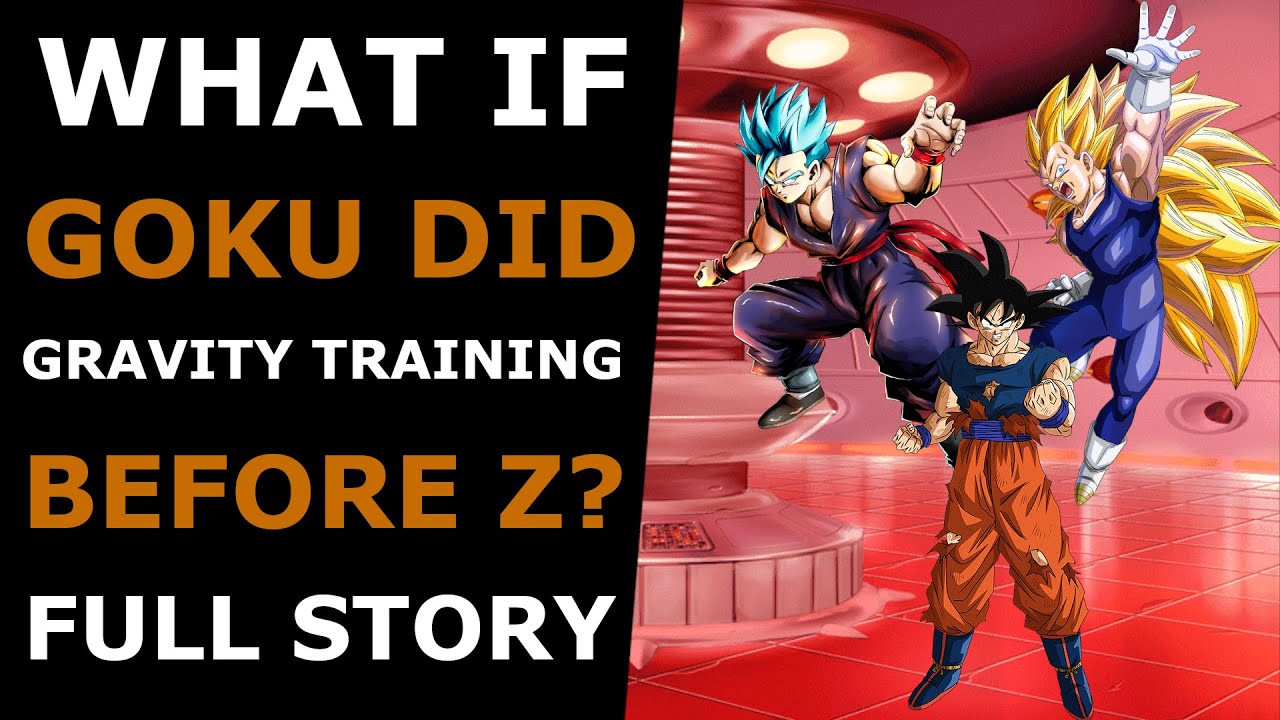 What If Goku Did Gravity Training BeforeZ? Full Story|Dragon Ball Z