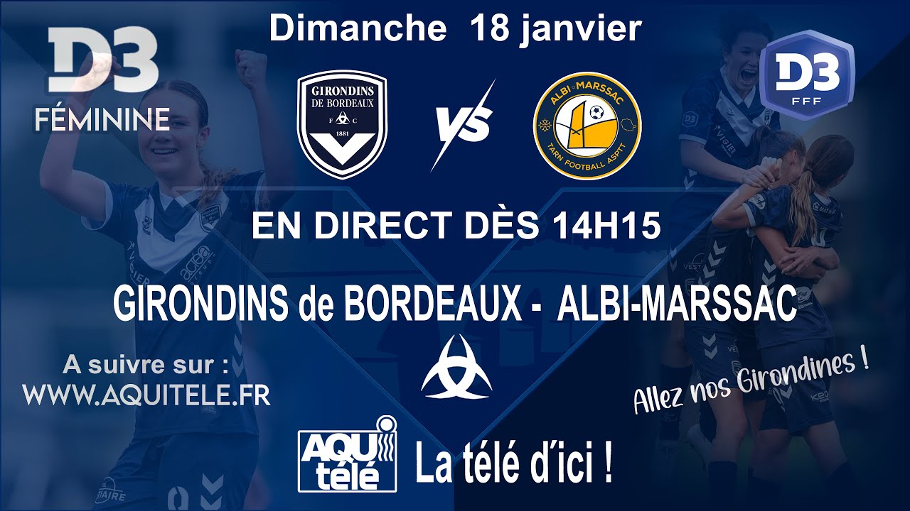 FCGB Féminines Vs ALBI-Marssac