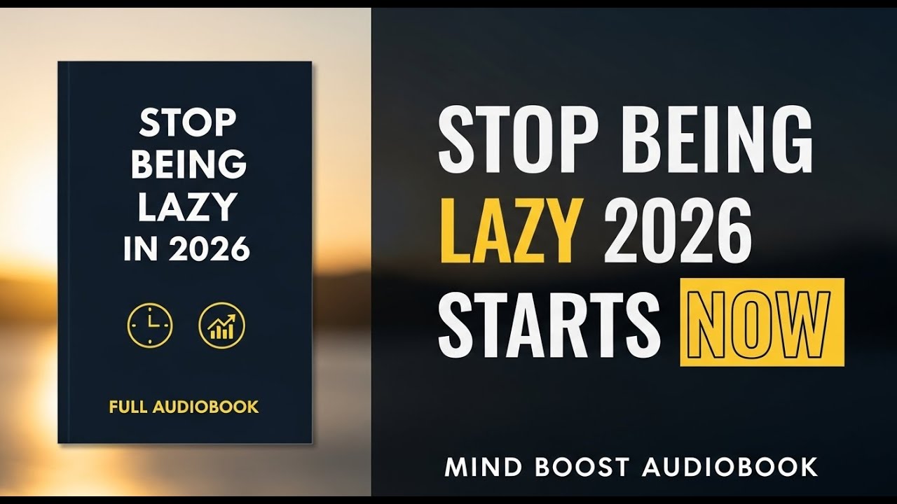 Stop Being Lazy in 2026: Wake Up, Build Discipline & Conquer Procrastination | Audiobook