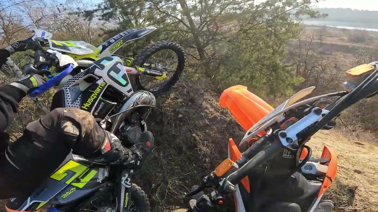 Podjazdy na kopalni !!! *LATAJĄCA HUSQVARNA*