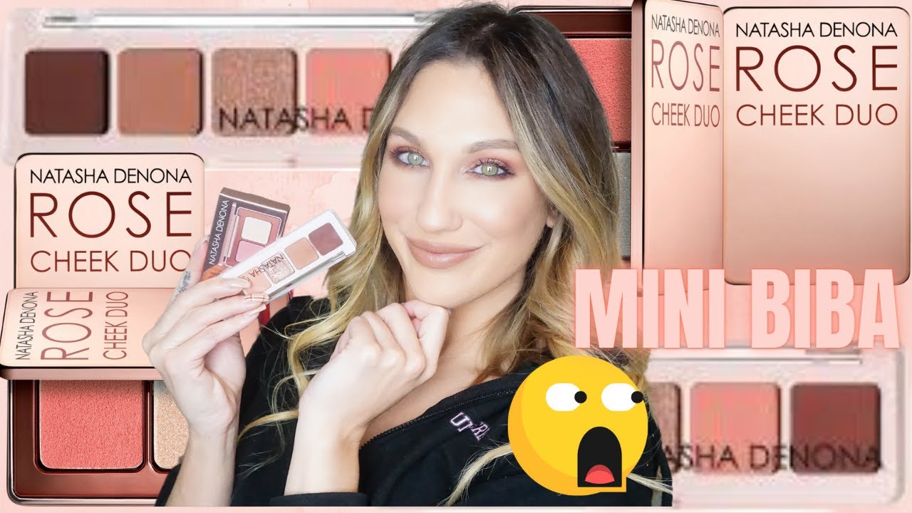 SPEND CHRISTMAS WITH ME & NATASHA DENONA! TESTING THE NEW MINI BIBA PALETTE