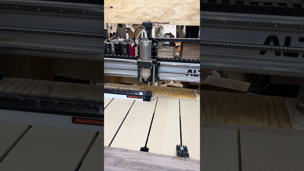 RapidChange ATC testing #1 post processor custom made for the Altmill CNC Scienci-Hal (grbl-Hal)