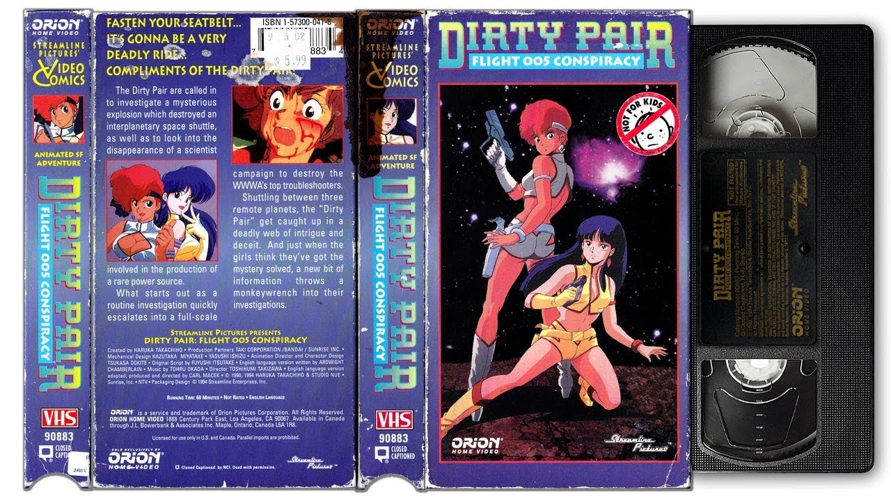 DIRTY PAIR: Flight 005 Conspiracy 💋 FULL MOVIE 🚀 (1990)