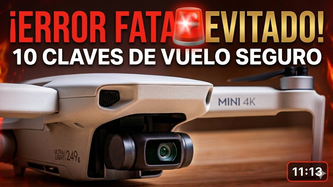 🚨 ¡NO VUELES el DJI Mini 4K sin Saber Esto! 10 Trucos + RTH y Calibración.
